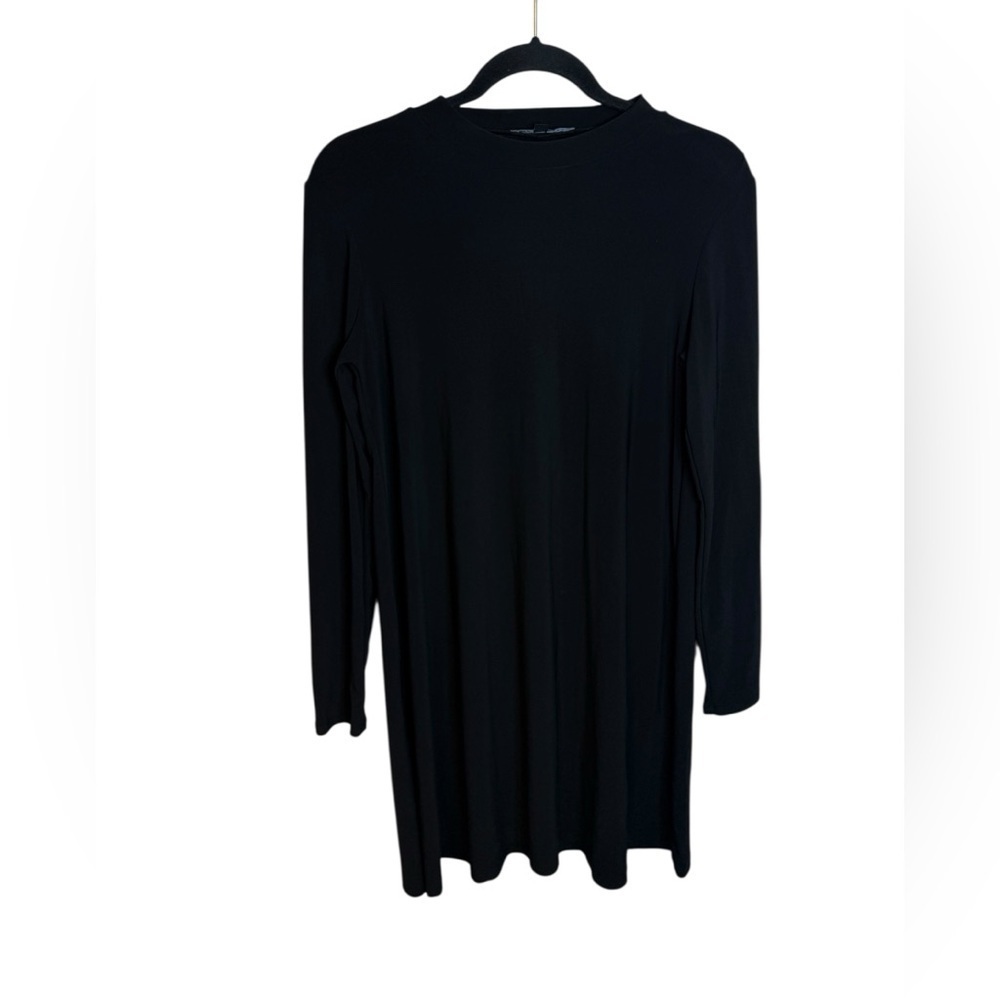 Nik and Nash Black Long Sleeve Shift Dress